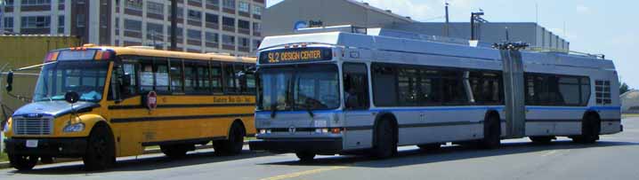 MBTA Boston Neoplan AN460LF Silver Line 1106